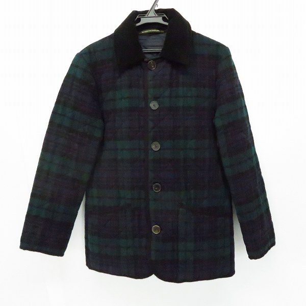 実際に弊社で買取させて頂いたMACKINTOSH/マッキントッシュ キルティング ウールジャケット size：38