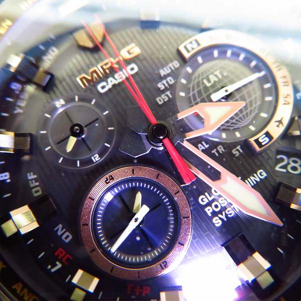 実際に弊社で買取させて頂いた【ジャンク】G-SHOCK/Gショック MR-G GPSハイブリッド電波ソーラー MRG-G1000DC-1AJRの画像 5枚目