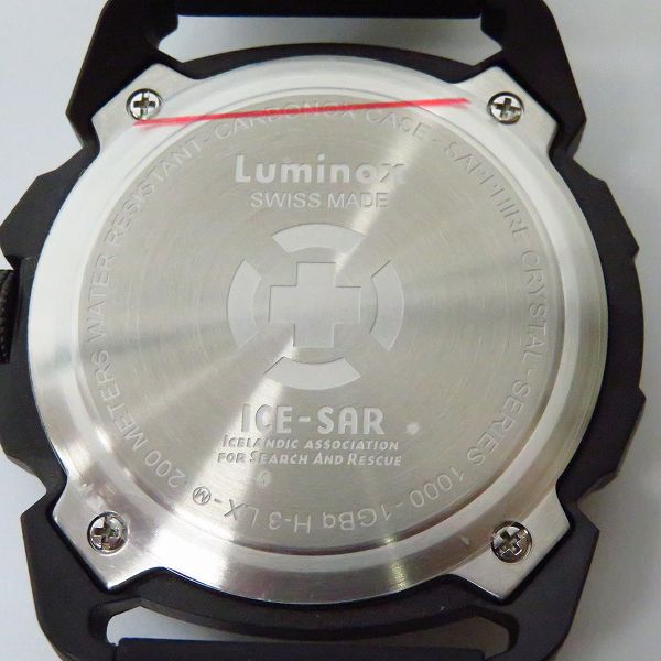 実際に弊社で買取させて頂いたLUMINOX/ルミノックス ICE-SAR ARCTIC 1000 SERIES/Ref.1002 ウォッチ/腕時計の画像 3枚目