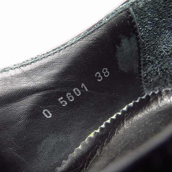 実際に弊社で買取させて頂いたOFFICINE CREATIVE/オフィチーネクリエイティブ ストレートチップ レザーシューズ/38の画像 5枚目