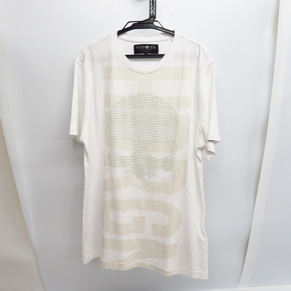 実際に弊社で買取させて頂いたHYDROGEN/ハイドロゲン スカルスタッズ 半袖 Tシャツ/カットソー/M