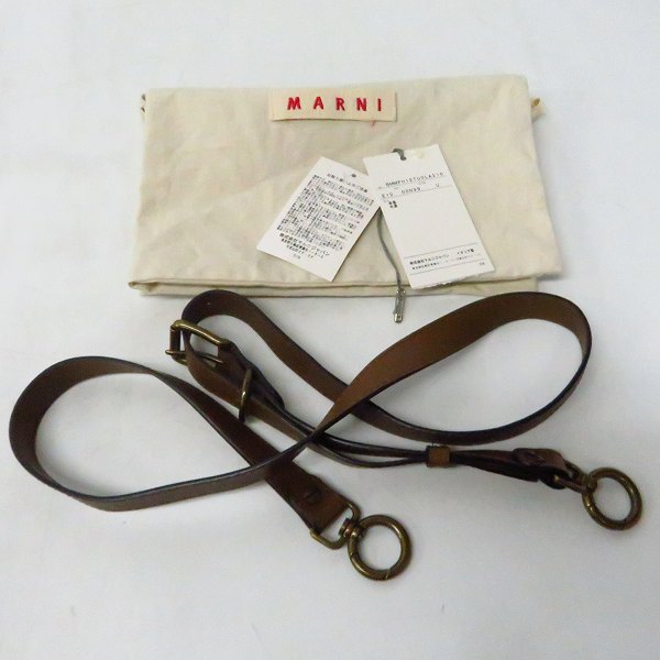 実際に弊社で買取させて頂いたMARNI/マルニ 2Way ショルダー/ハンドバッグの画像 6枚目