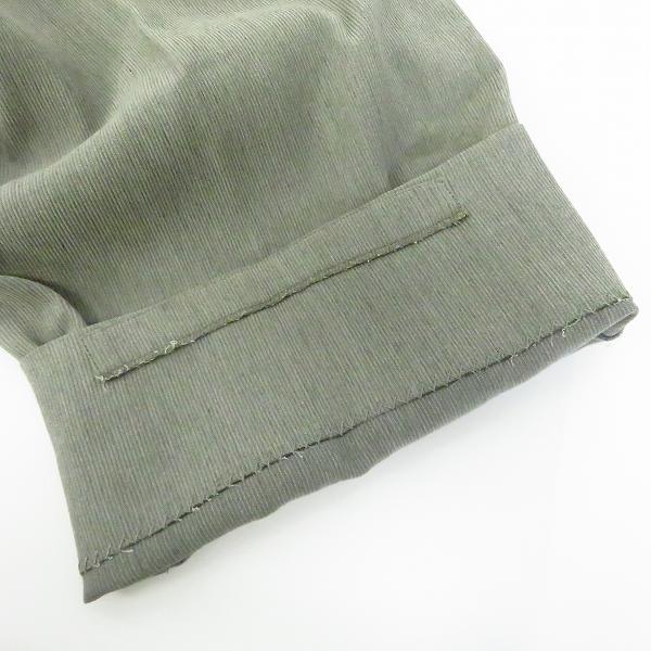 実際に弊社で買取させて頂いたGIORGIO ARMANI/ジョルジオアルマーニ 1Bテーラードジャケット/スラックスパンツ セットアップ グレー/52の画像 7枚目