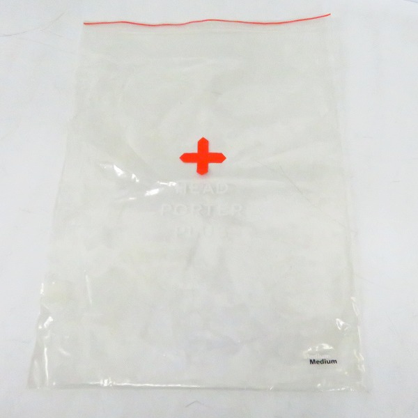 実際に弊社で買取させて頂いた【未使用】HEAD PORTER PLUS/ヘッドポータープラス 半袖チェックシャツ/Mの画像 5枚目