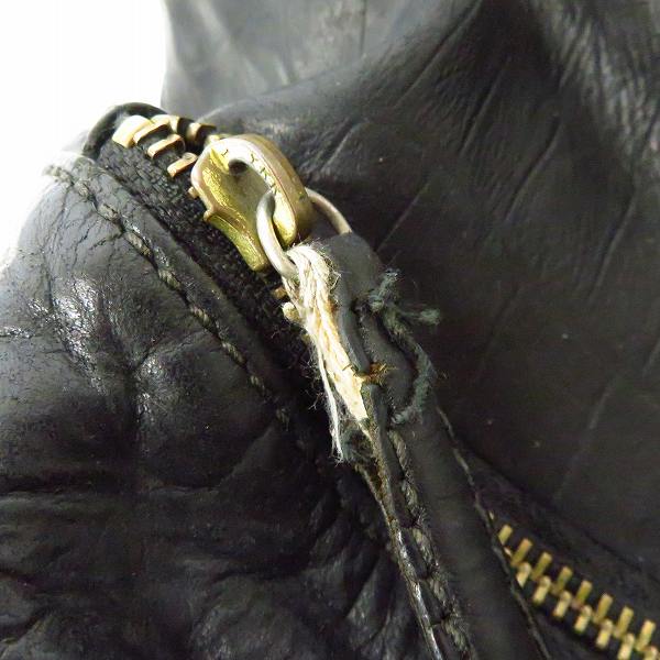 実際に弊社で買取させて頂いたDaniel&Bob/ダニエル＆ボブ JASMINE ジャスミン クロコ型押しレザー 2WAY ショルダーバックの画像 5枚目