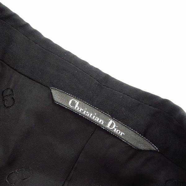 実際に弊社で買取させて頂いたChristian Dior/クリスチャンディオール タキシードジャケット/スラックス セットアップ/50Rの画像 2枚目