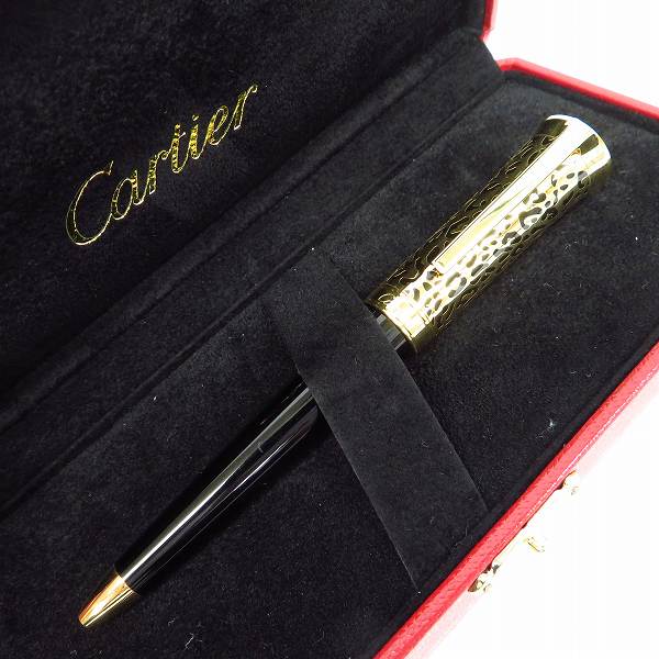 実際に弊社で買取させて頂いたCartier/カルティエ パンテール パンサー ボールペン ブラック×ゴールド