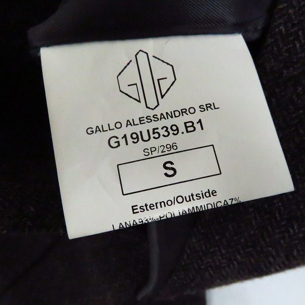 実際に弊社で買取させて頂いたGolden Goose/ゴールデングース ウール 2Bジャケット G19U539.B1/Sの画像 3枚目