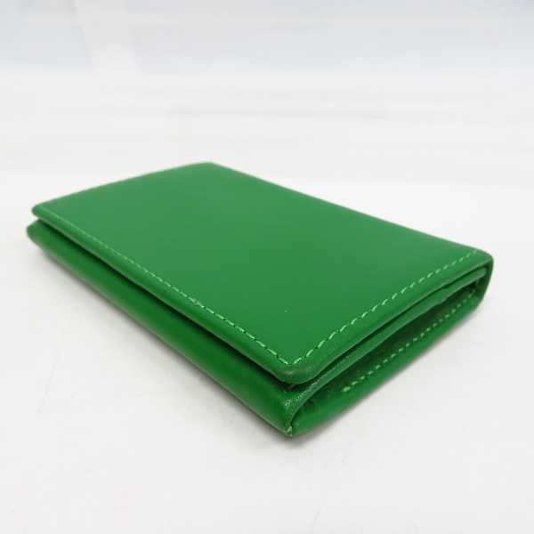 実際に弊社で買取させて頂いたBleu Bleuet/ブルーブルーエ レザーカードケース/パスケースの画像 2枚目