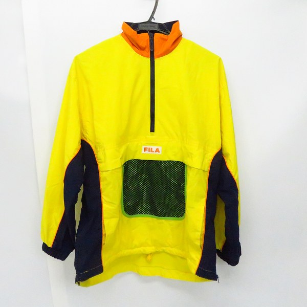 実際に弊社で買取させて頂いたFILA/フィラ ハーフジップ ナイロンジャケット/M