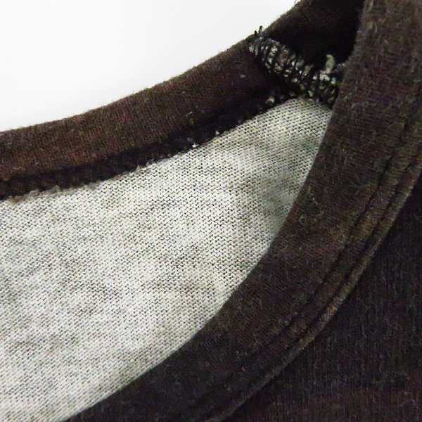 実際に弊社で買取させて頂いたLAD MUSICIAN/ラッドミュージシャン SUPER BIG T-SHIRT/スーパービッグTシャツ ボルドー系/2117-720の画像 5枚目