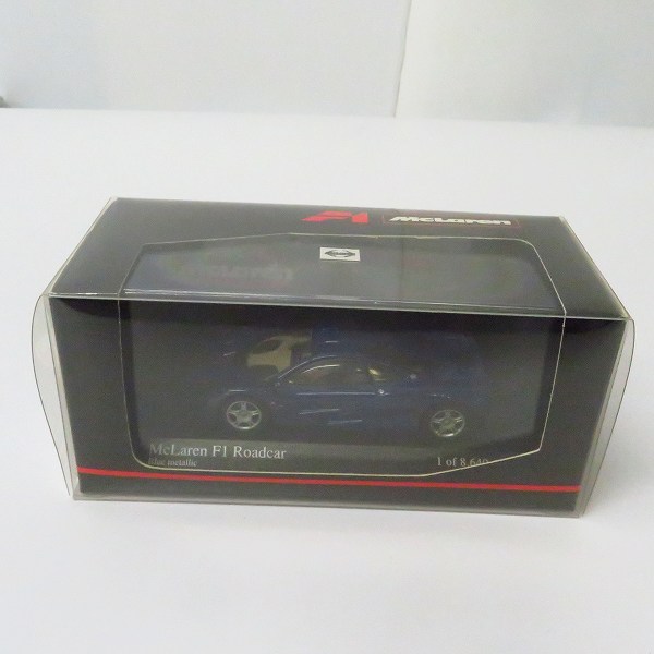 実際に弊社で買取させて頂いたMINICHAMPS/ミニチャンプス 1/43 McLAREN/マクラーレン F1 Roadcar ミニカー Blue metallicの画像 9枚目