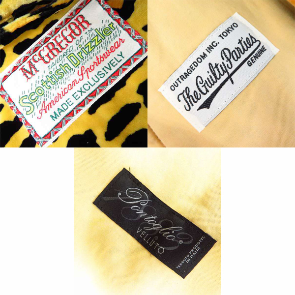 ワコマリアMCGREGOR ／ドリズラージャケット／レオパード柄サイズMです ワコマリアから「パラダイストウキョウ」限定のレオパード柄ジャケット