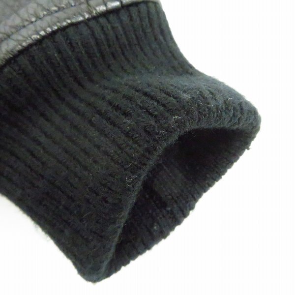 実際に弊社で買取させて頂いたAKM/エイケーエム カウレザー ウォッシャブル ライダース ジャケット B078/Mの画像 6枚目