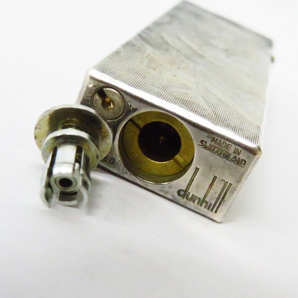 実際に弊社で買取させて頂いたdunhill/ダンヒル シグニチャー ローラー ガスライター シルバーの画像 2枚目