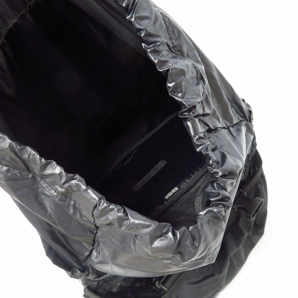 実際に弊社で買取させて頂いたHEAD PORTER/ヘッドポーター BLACK BEAUTY/ブラックビューティ バックパック/リュックサック ブラックの画像 3枚目