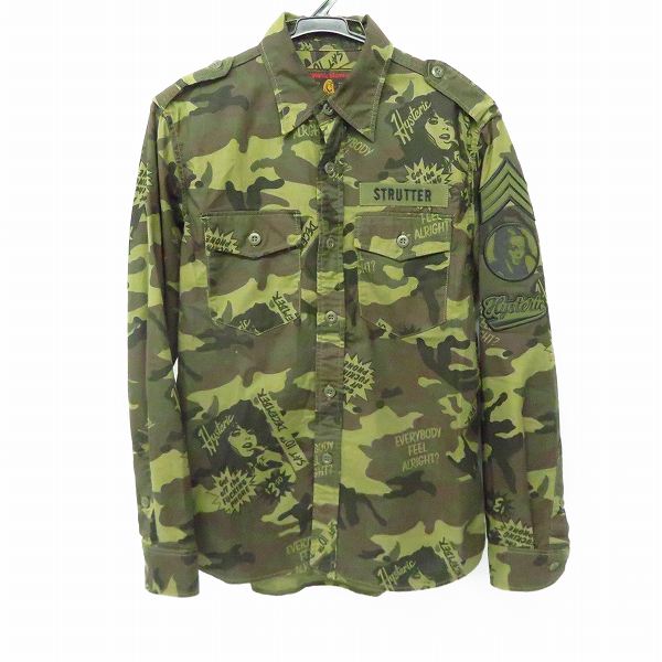 HYSTERIC GLAMOUR/ヒステリックグラマー ガールプリント 長袖