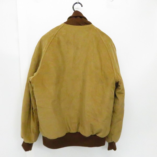 実際に弊社で買取させて頂いたSUGAR CANE/シュガーケーン コーデュロイ プリマロフト ショールカラー リブジャケット SC14297 Lの画像 1枚目