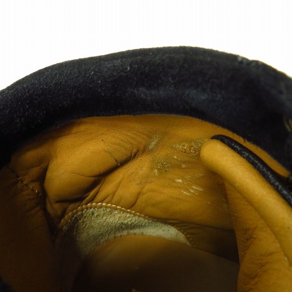 実際に弊社で買取させて頂いたJIMMY CHOO/ジミーチュウ ハイカット スニーカー シューズ ラメ ブラック レザー/36の画像 6枚目