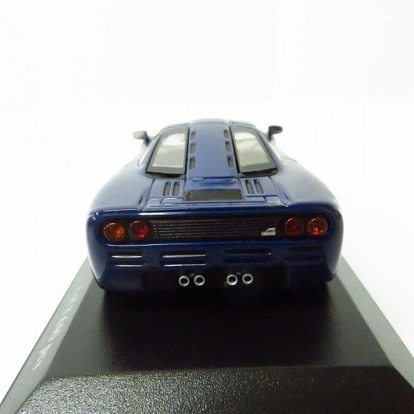 実際に弊社で買取させて頂いたMINICHAMPS/ミニチャンプス 1/43 McLAREN/マクラーレン F1 Roadcar ミニカー Blue metallicの画像 4枚目