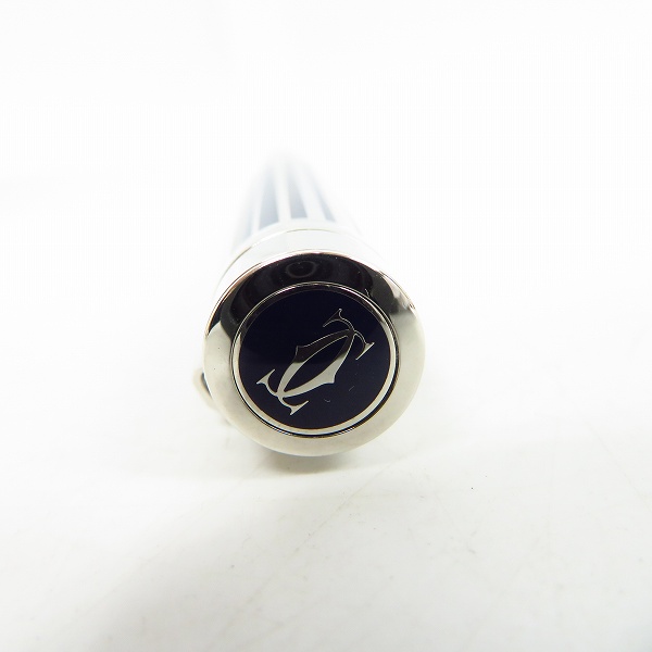 実際に弊社で買取させて頂いたCartier/カルティエ PASHA/パシャ ストライプ柄 ボールペン 100169の画像 2枚目