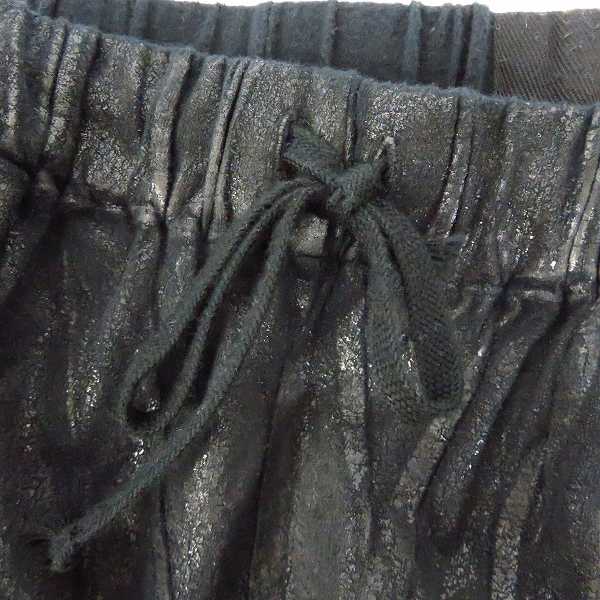 実際に弊社で買取させて頂いたLGB/ルグランブルー コーティング サルエルパンツ SARROUEL/M AZCTBK/1の画像 5枚目