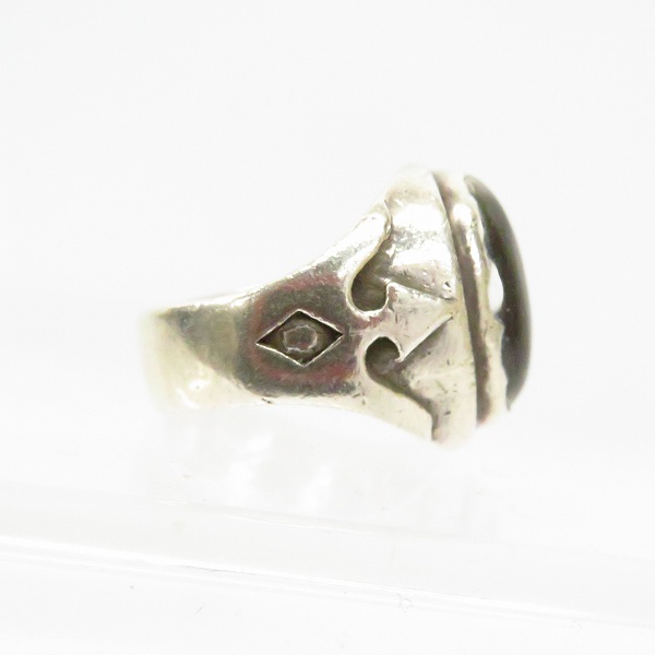 実際に弊社で買取させて頂いたCRAZY PIG/クレイジーピッグ CRYSTAL SKULL/クリスタル スカル リング 20号の画像 3枚目