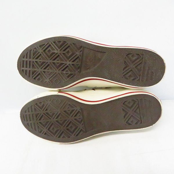 実際に弊社で買取させて頂いたCONVERSE/コンバース ONE STAR/ワンスター スニーカー ホワイト/レッド 1C044/26.5の画像 2枚目