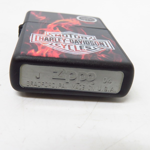 実際に弊社で買取させて頂いたZIPPO/ジッポー HARLEY-DAVIDSON/ハーレーダビッドソン 2004年製の画像 3枚目