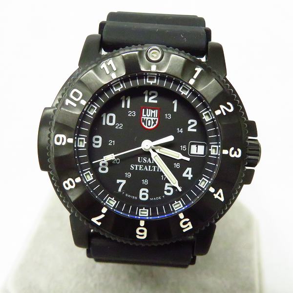 実際に弊社で買取させて頂いたLUMINOX/ルミノックス F-117 NIGHT HAWK/ナイトホーク 腕時計 3400-200【動作未確認】
