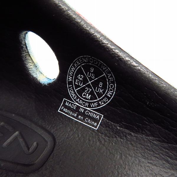 実際に弊社で買取させて頂いたKEEN/キーン  花柄  Yogui/ヨギ  アウトドア サンダル/27.0の画像 5枚目