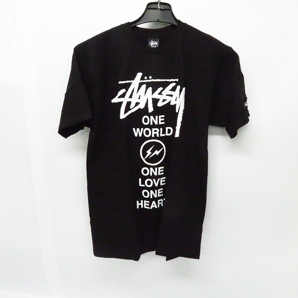 実際に弊社で買取させて頂いた【未使用】STUSSY×FRAGMENT DESIGN/ステューシー×フラグメントデザイン プリントTシャツ/M