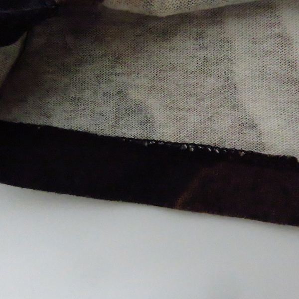 実際に弊社で買取させて頂いたLAD MUSICIAN/ラッドミュージシャン SUPER BIG T-SHIRT/フラワープリント スーパービッグTシャツ レッド系/2117-720の画像 6枚目