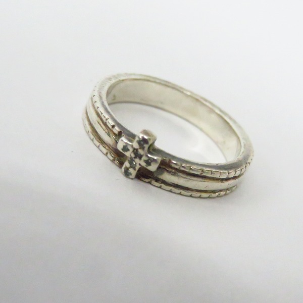 実際に弊社で買取させて頂いたLoree Rodkin/ローリーロドキン クロスリング SV925 8号