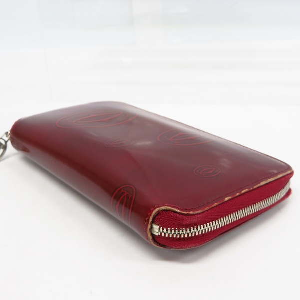 実際に弊社で買取させて頂いたCartier/カルティエ ハッピーバースデー ラウンドファスナー長財布  L3000721の画像 2枚目