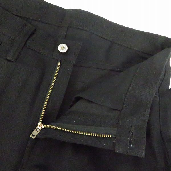 実際に弊社で買取させて頂いた【未使用】Fragment Design × SEQUEL/フラグメント × シークエル BLACK DENIM PANTS/デニムパンツ PPS-59010-C 01/Sの画像 4枚目