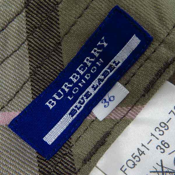 実際に弊社で買取させて頂いた【未使用】BURBERRY BLUE LABEL/バーバリーブルーレーベル カーゴ ハーフパンツ 36の画像 5枚目