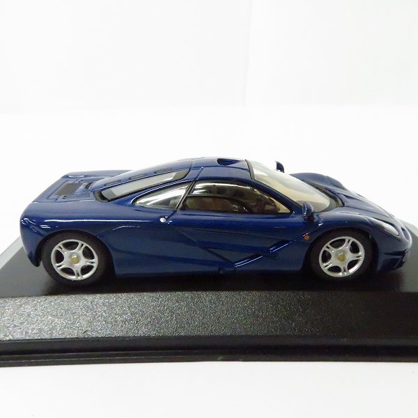 実際に弊社で買取させて頂いたMINICHAMPS/ミニチャンプス 1/43 McLAREN/マクラーレン F1 Roadcar ミニカー Blue metallicの画像 3枚目
