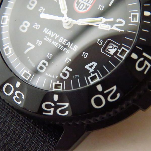 実際に弊社で買取させて頂いたLUMINOX/ルミノックス ネイビーシールズ SERIES3000 クォーツ【動作未確認】の画像 5枚目