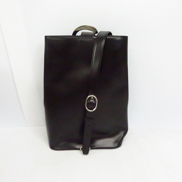 実際に弊社で買取させて頂いたCartier/カルティエ パンテール レザー ワンショルダーバッグ ブラック/黒の画像 1枚目