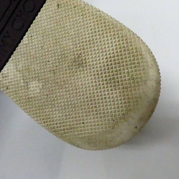 実際に弊社で買取させて頂いたJIMMY CHOO/ジミー チュウ ベロア×ハラコ切り替え ローカットスニーカーの画像 7枚目