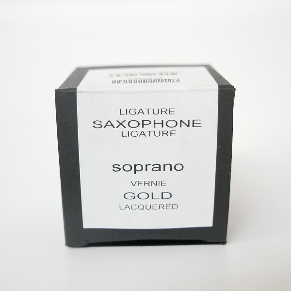 実際に弊社で買取させて頂いた【刻印エラー】HENRI SELMER/セルマー ソプラノサックス用 リガチャー ゴールドの画像 6枚目