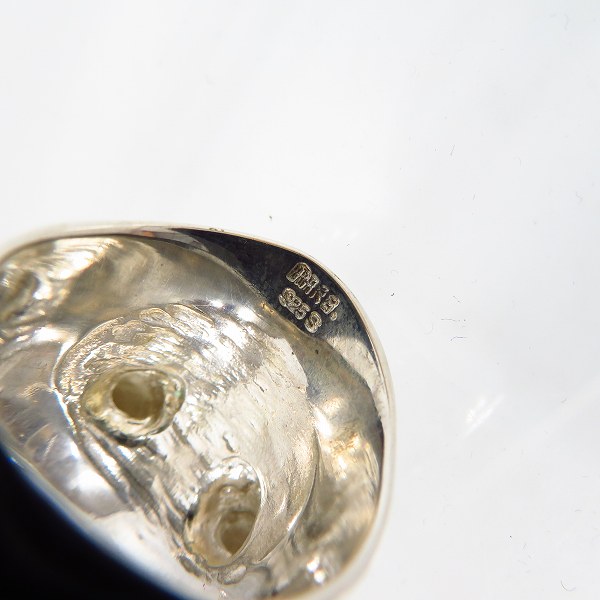実際に弊社で買取させて頂いたMARS/マーズ カブト 角 シルバーリング 19号の画像 4枚目