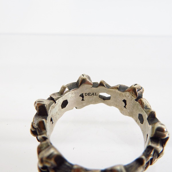 実際に弊社で買取させて頂いたDEAL DESIGN/ディールデザイン ヘックスグリッドリング 19号の画像 3枚目