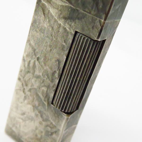 実際に弊社で買取させて頂いたdunhill/ダンヒル シグニチャー ローラー ガスライター シルバーの画像 4枚目