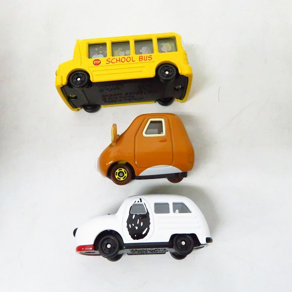 実際に弊社で買取させて頂いた【未開封含む】タカラトミー トミカ ドリームトミカ スヌーピー/リラックマ ミニカー 7点セットの画像 5枚目