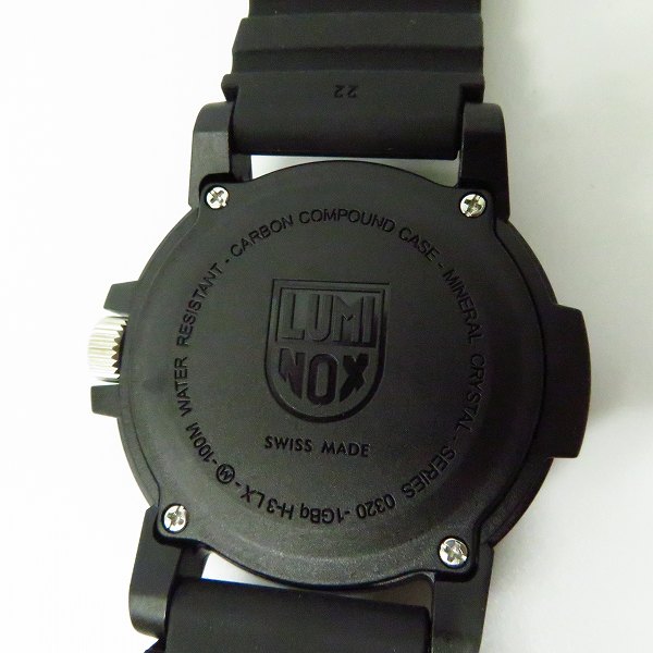 実際に弊社で買取させて頂いたLUMINOX/ルミノックス LEATHERBACK SEA TURTLE GIANT 0320SERIES 0320SERIES/Ref.0329 ウォッチ/腕時計の画像 3枚目