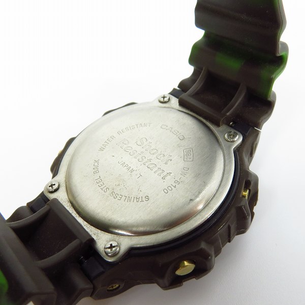 実際に弊社で買取させて頂いたG-SHOCK/G-ショック WINTER PREMIUM マーブル DW-6100D-1【動作未確認】の画像 3枚目