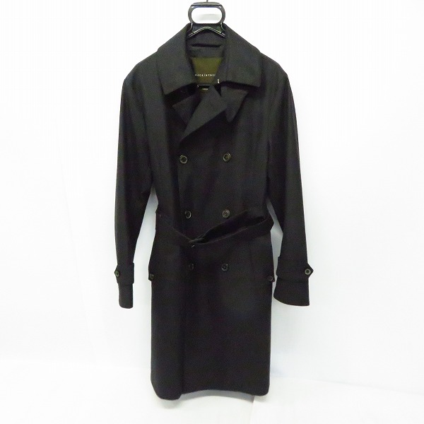 実際に弊社で買取させて頂いたMACKINTOSH/マッキントッシュ ウール  トレンチコート グレー系/38
