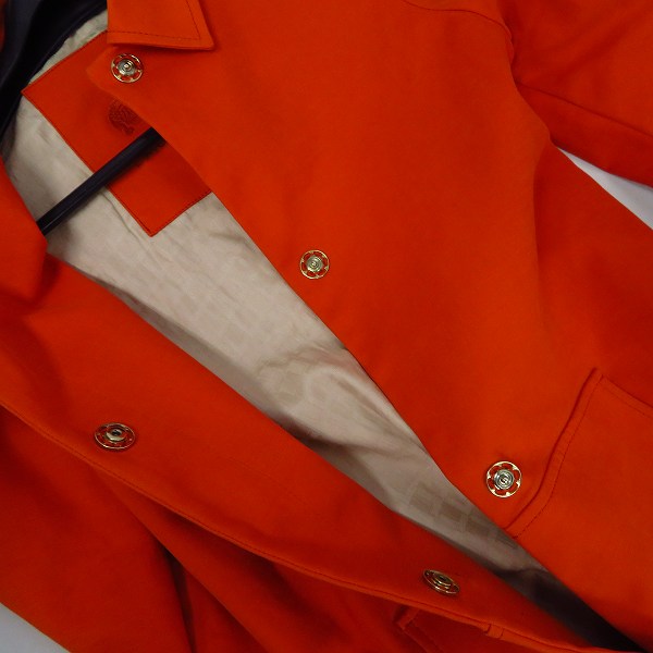 実際に弊社で買取させて頂いたLACOSTE/ラコステ ステンカラーコート BF9458/36の画像 3枚目